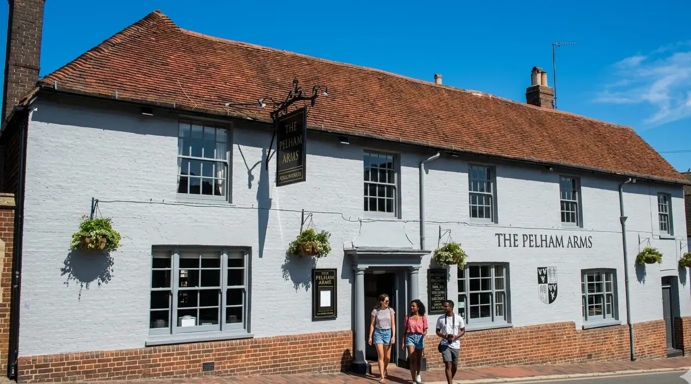 The Pelham Arms on Lewes High Street