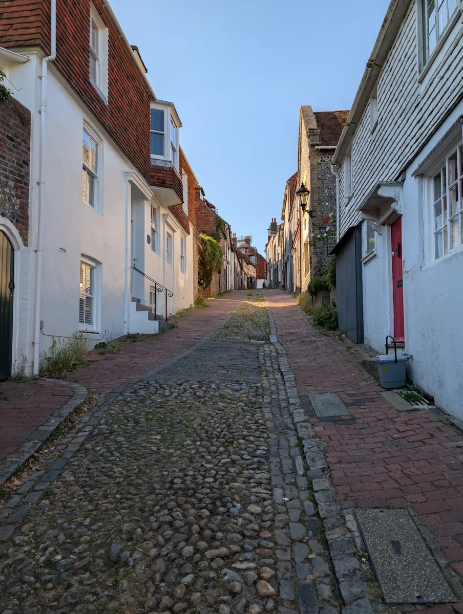 A characteristic street in Lewes